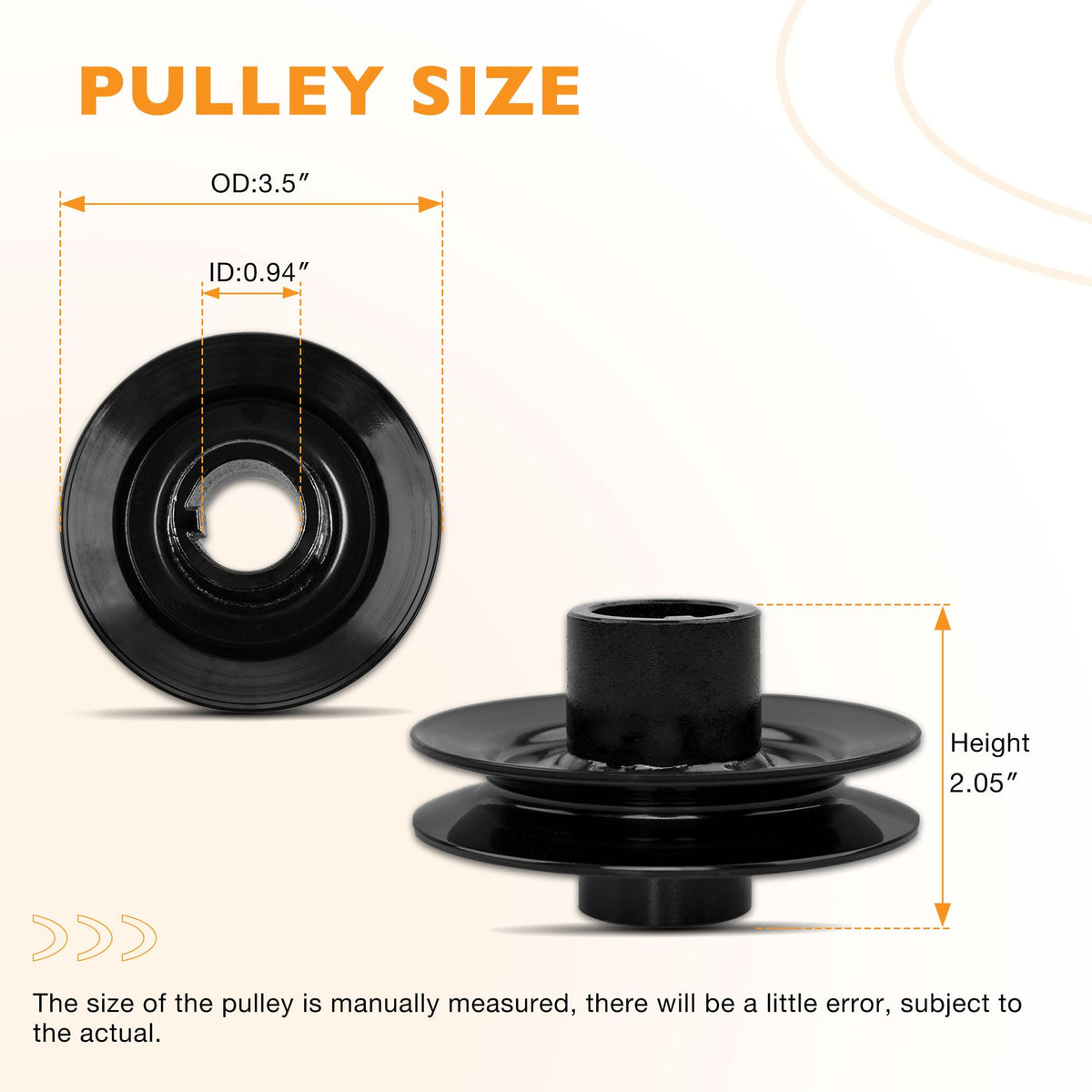 HQPASFY 756-0978 pulley direct replacement illustration for easy maintenance