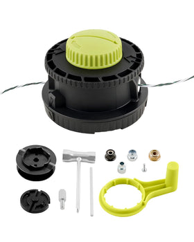 HQPASFY trimmer head assembly enables precise lawn trimming and smooth edges.