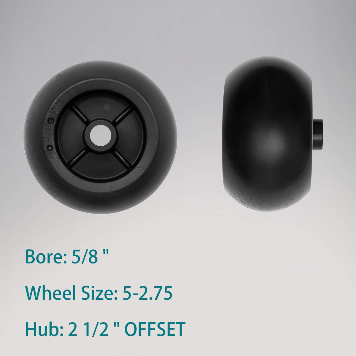 HQPASFY wheel assembly with smooth tread supports steady cuts.
