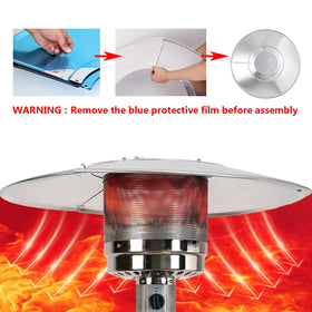 HQQ outdoor heat-reflecting dome shields protect from dust and rain.