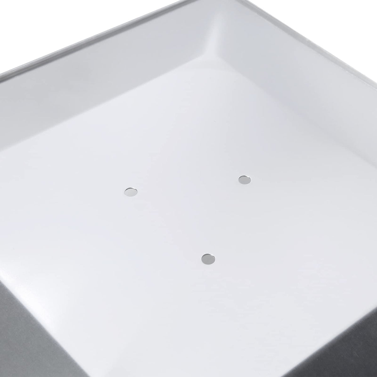 Thicker aluminum construction provides durable protection for outdoor heat management.