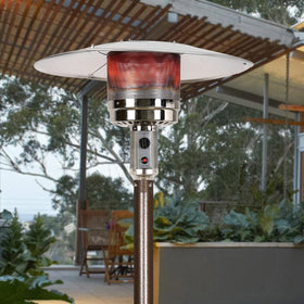 HQQ outdoor three-hole mount shield simplifies patio heater installation.