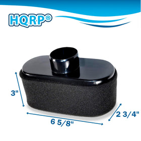 HQRP air filter for John Deere X320-X324, durable housing protects the engine.