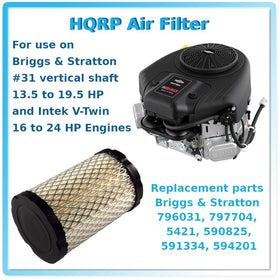 HQRP compatibility with Briggs-Stratton 31-series engines supports broad mower use.