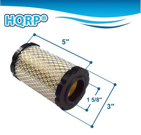 HQRP filter captures debris to help keep the engine clean during yard work.