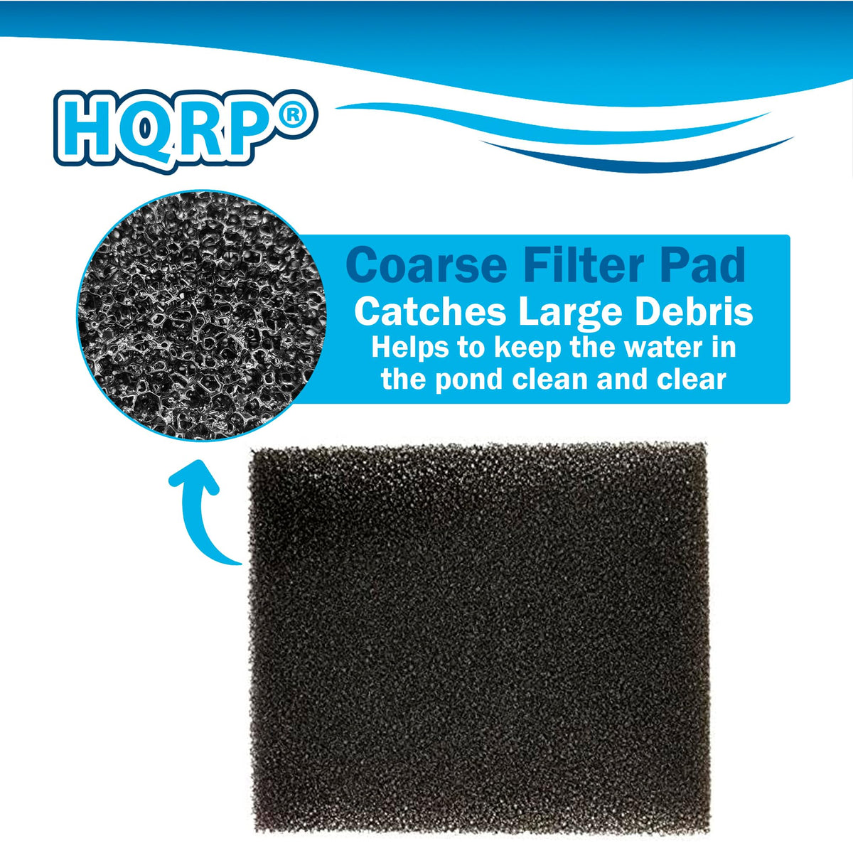 HQRP FK5 filtration kit image highlights compatible pond filtration.