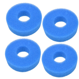 HQRP foam filter media 4-pack for Laguna compatibility, enhancing pond filtration.
