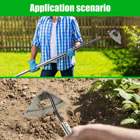 HRADHOL long handle hoe pack with bag for tidy storage