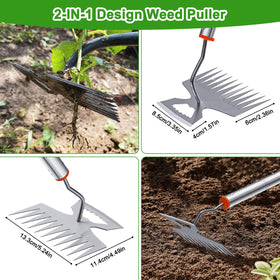 HRADHOL manganese-steel-head delivers lasting sharpness for garden tasks