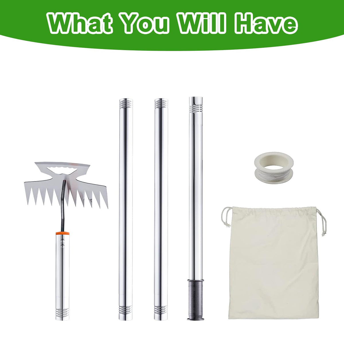 HRADHOL stainless-steel-handle provides durable comfortable grip