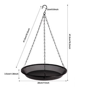 HRAYLTOP heavy-duty bracket provides stable placement for outdoor spaces.