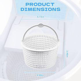 Durable HRBBFHND SPX1091C basket fits Hayward SP1091 and WB736660 skimmers