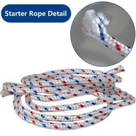 HRuiRed replacement-rope 3.0mm, 164ft spool for quick fixes.