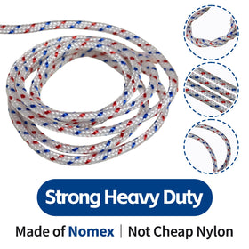 HRuiRed universal-starter-rope 3.0mm, compatible with lawn and garden tools.