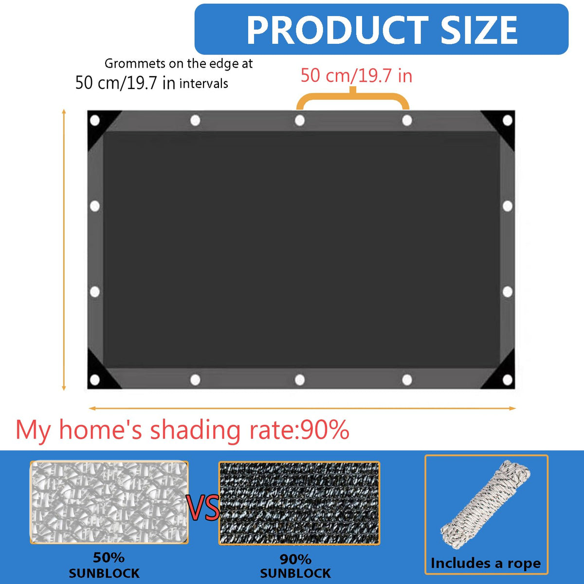 HSHADETTARP greenhouse shade fabric provides UV protection and ventilation for seedlings.