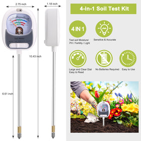 HSLGOVE battery-free sensor close-up for easy root-friendly soil readings.