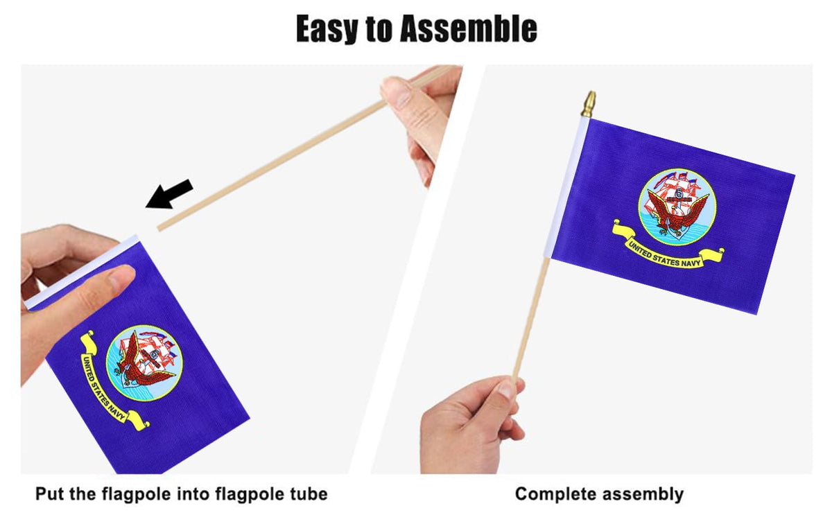 HSQCEZ wooden stick with golden spear tip adds elegant safety and flair.