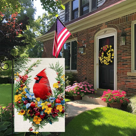 hsrvivi double sided garden flag reads well from any angle