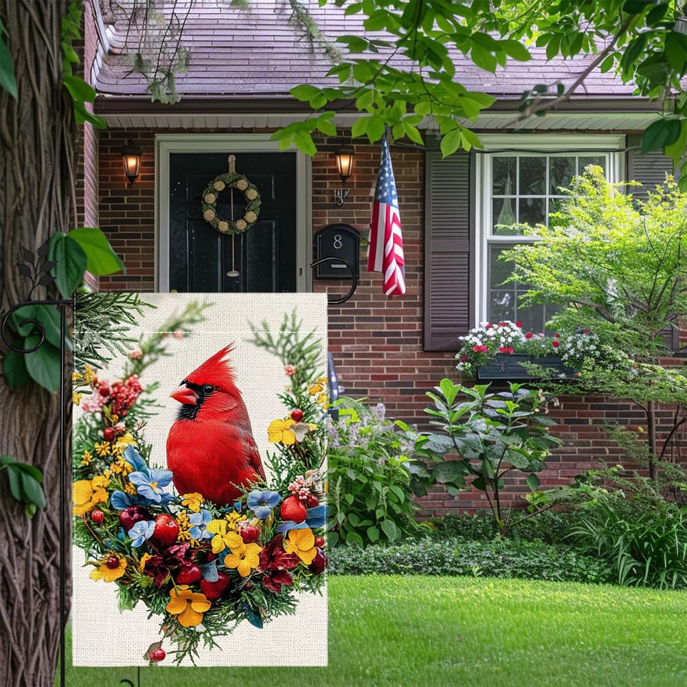 hsrvivi stand-compatible garden flag for simple setup