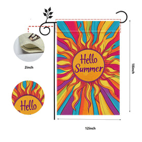 Hsrvivi Decorative yard flag brightens porches and decks