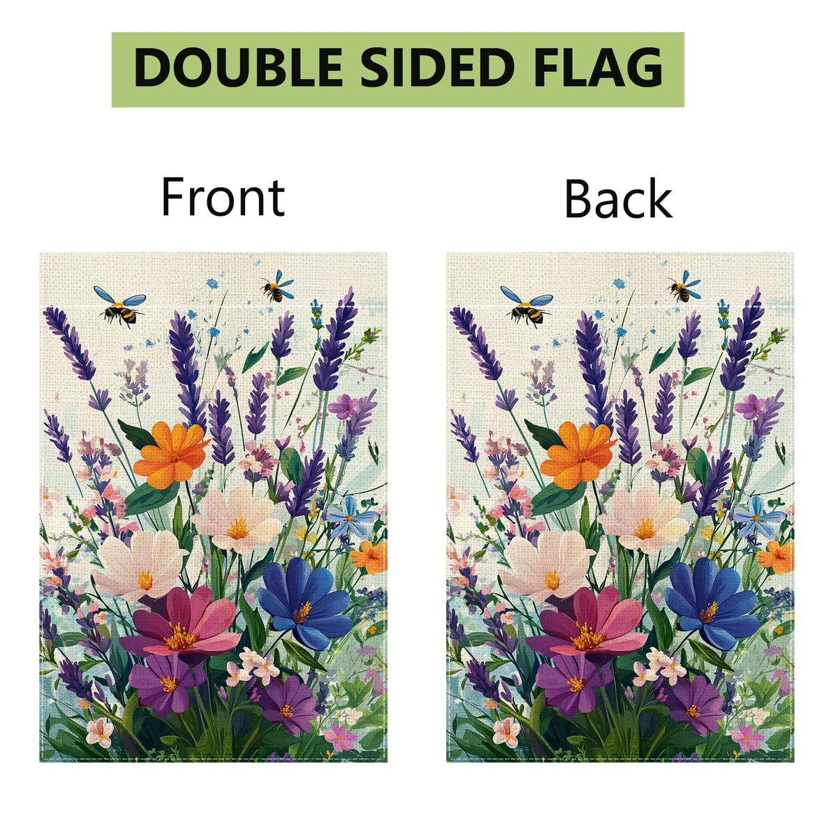 Hsrvivi outdoor welcome flag brightens porches, patios and entryways