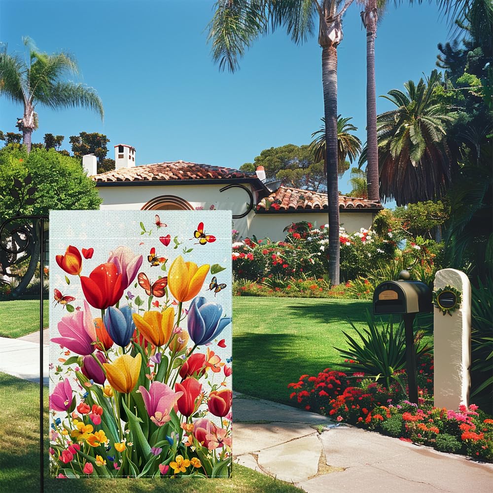 Hsrvivi outdoor decor flag suitable for lawn, patio, deck.
