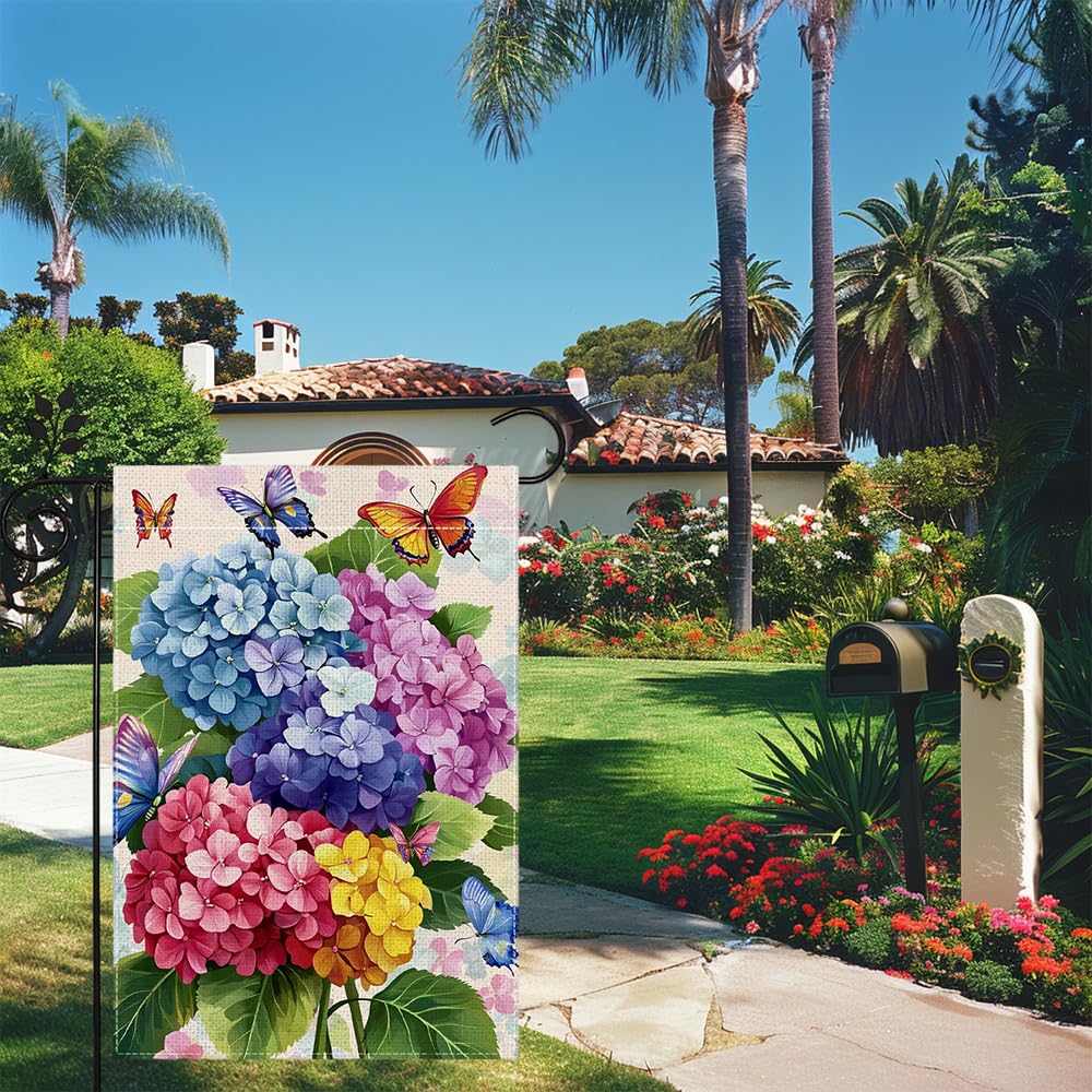 Hsrvivi linen fabric flag is washable and durable