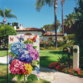 Hsrvivi linen fabric flag is washable and durable