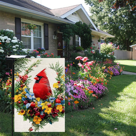 hsrvivi weatherproof linen flag withstands outdoor conditions