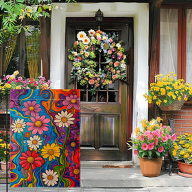 Hsrvivi welcome flag for yard adds seasonal curb appeal.