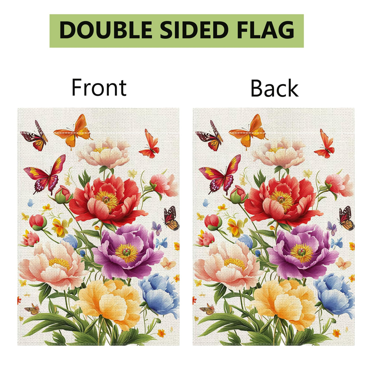 Hsrvivi garden flag decorates balconies and decks with welcoming, seasonal flair.