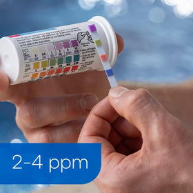 HTH Spa Bromine Tablets work with spa floaters and feeders for easy dosing