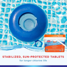 Algae protection and water clarifier from HTH 3-inch tablets