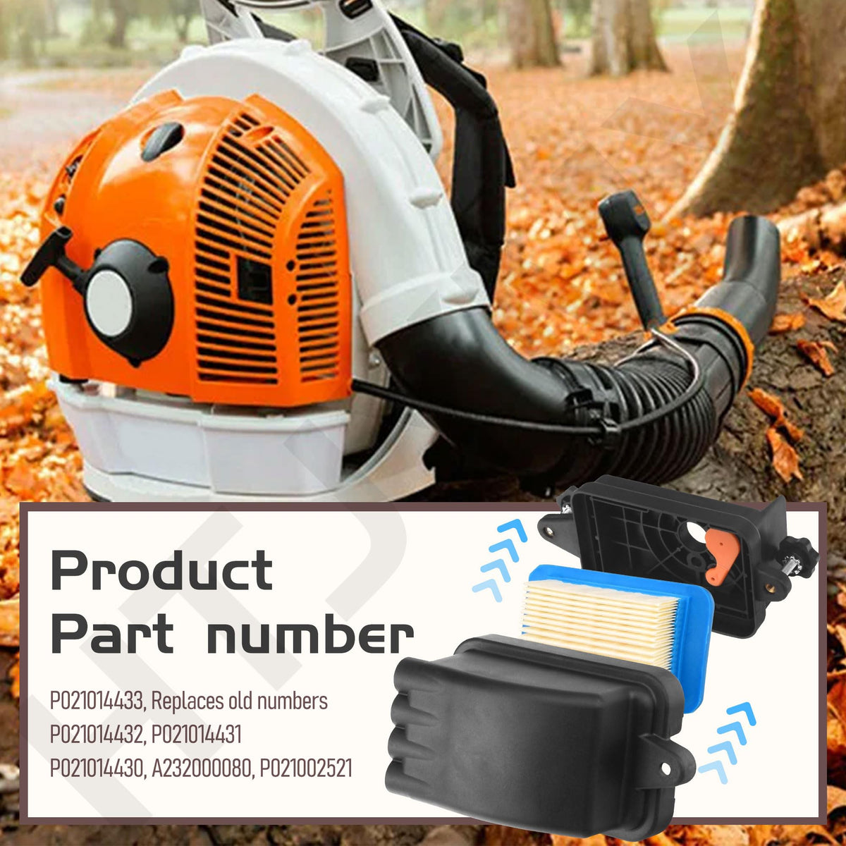 HTJYMY air filter kit durable components for reliable operation