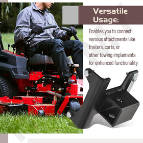 HTJYMY bracket supports trailers, carts, and other 2-inch accessories.