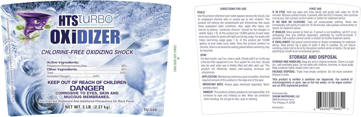 HTS Turbo Oxidizer Shock USA-made packaging—built for reliability.