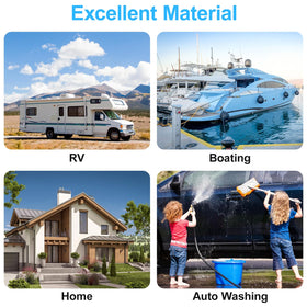 HTSKWA ready for RV camping and outdoor garden use.