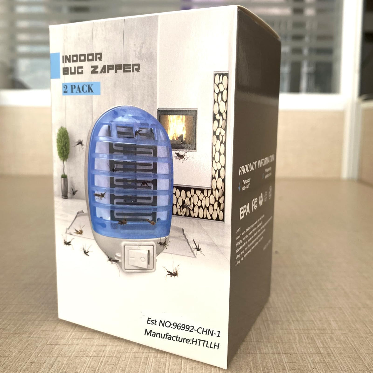 HTTLLH Bug Zapper Indoor easy-clean-access enables simple maintenance after use.