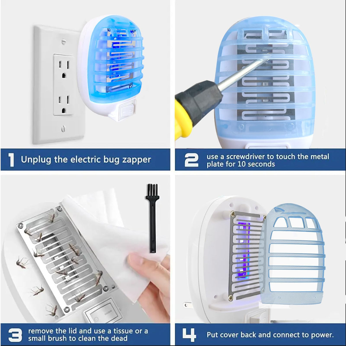 HTTLLH Bug Zapper Indoor living room use keeps spaces peaceful.