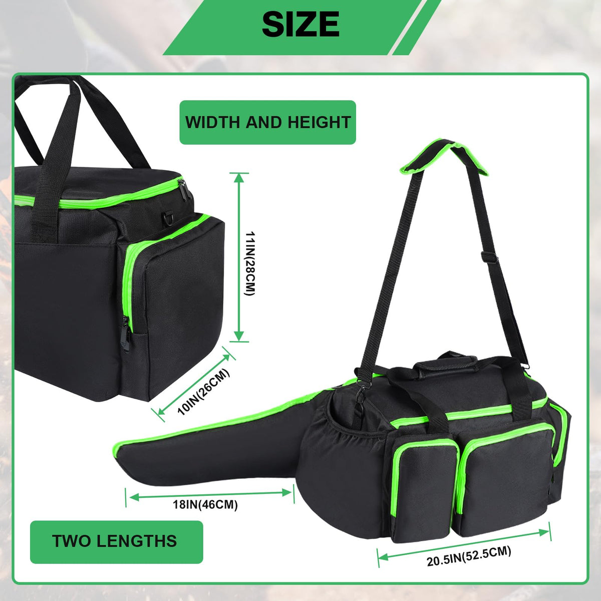 HTZSSON case opened to reveal internal compartments for batteries and tools