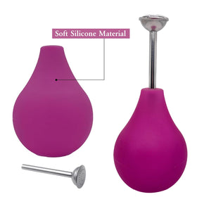 Huaerle metal sprinkler nozzle offers sturdy spray and easy cleaning after use.