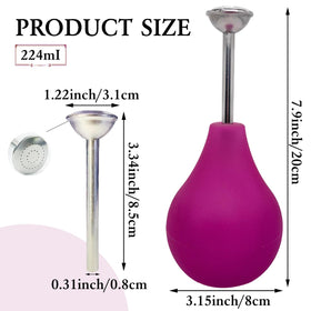 Huaerle spherical water storage tool ideal for controlled spritzing during felting sessions.