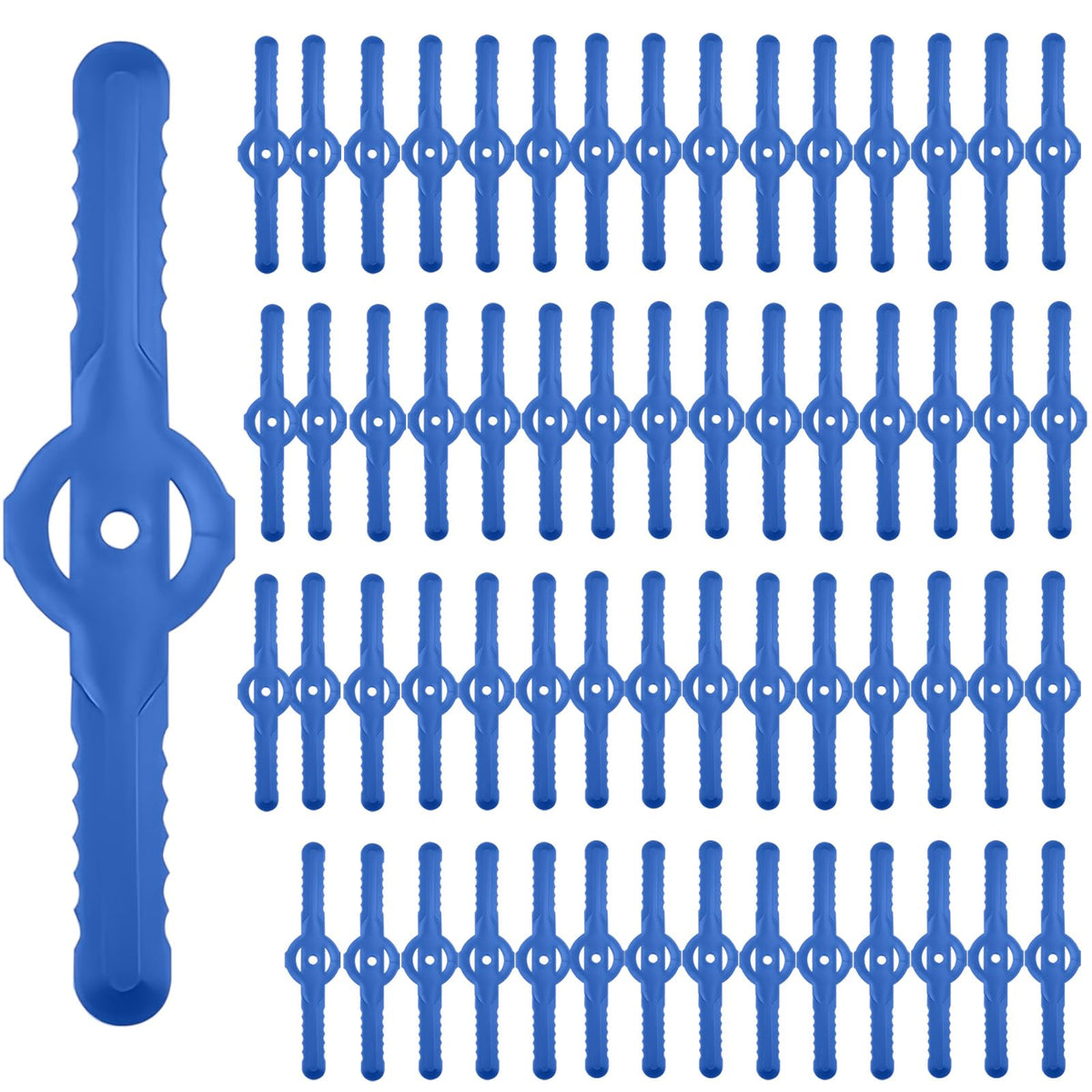 Huakaile 60 blades pack for quick lawn touch-ups and replacements.