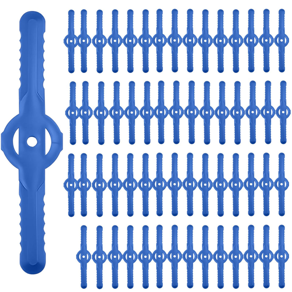 Huakaile 60 blades pack for quick lawn touch-ups and replacements.