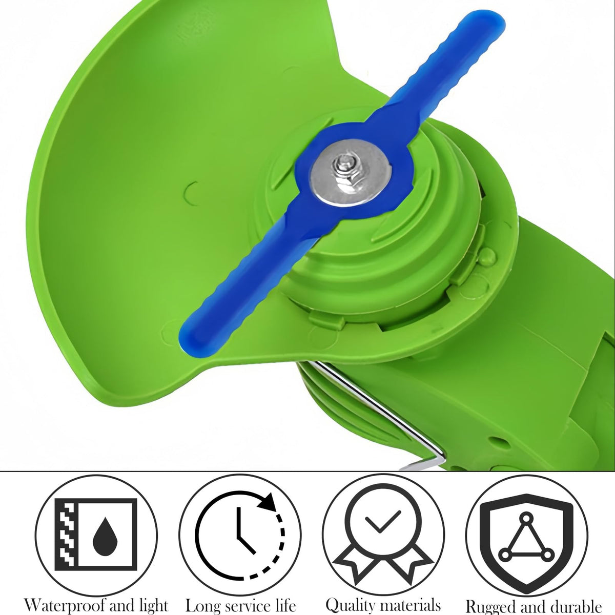 Huakaile durable plastic blades resist wear and moisture.