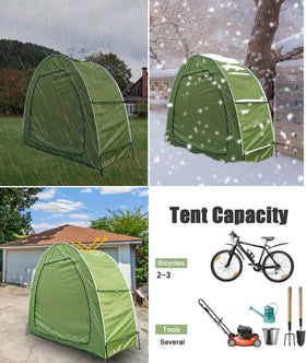 HuaKastro waterproof Oxford fabric shown on bike tent exterior