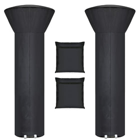 Hualedi patio heater cover with zipper for quick access and all-weather protection.