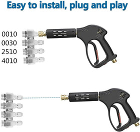 HuangTian 4-way J-Rod holder for quick nozzle switching.