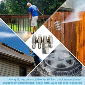 HuangTian J-Rod tip 25-degree provides mid-range wash for surfaces.