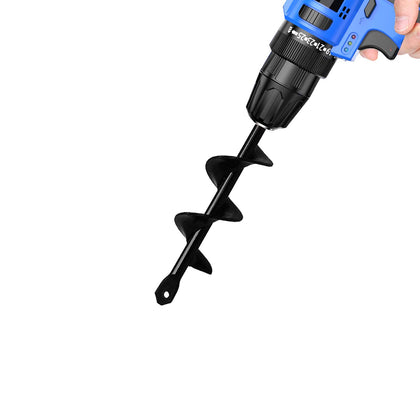 HUAPPNIO bulb planter auger for effortless hole digging in gardens.